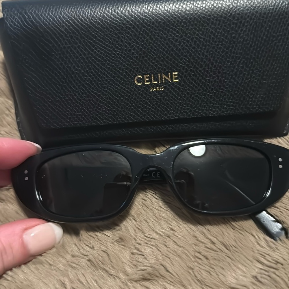 Beautiful black CELINE sunglasses like new condition! Smoke free home